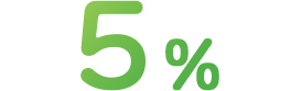 5%
